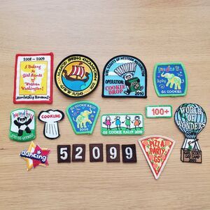 Girl Scout Patch Set 2008-2011